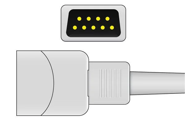 Кабель переходника Oxytip Oxy-SLA SpO2 Datex Ge, 2.4m