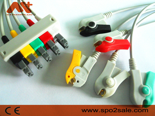Leadwire зажима ECG руководства Philips совместимый 5 - M1633A