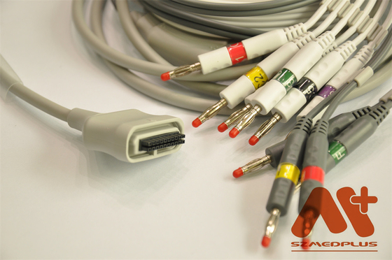 Эдан SE 15-15 Кабель ЭКГ, IEC, Банан 4.0