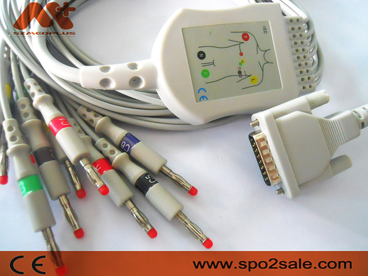 2,400095 кабель Schiller ECG EKG привязывает банану 4,0 IEC для AT1, AT2, AT4