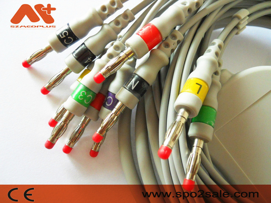 2,400095 кабель Schiller ECG EKG привязывает банану 4,0 IEC для AT1, AT2, AT4