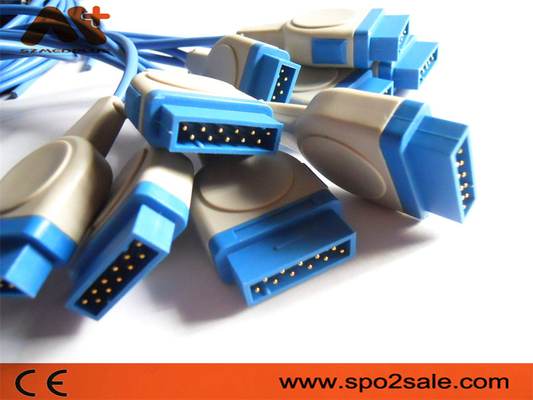 Кабель Ohmeda Oximax Nellcor Spo2 кабеля GE Spo2 Marquette