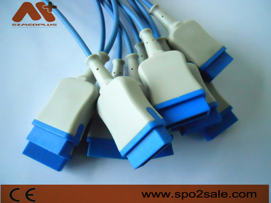 Кабель Ohmeda Oximax Nellcor Spo2 кабеля GE Spo2 Marquette