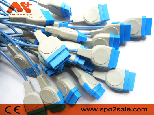 Кабель Ohmeda Oximax Nellcor Spo2 кабеля GE Spo2 Marquette
