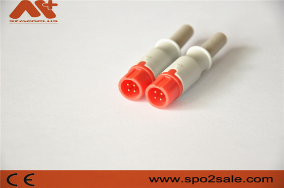 Аксессуар соединителя IBP совместимый для кабеля переходника Biolight IBP с красным цветом 4pin