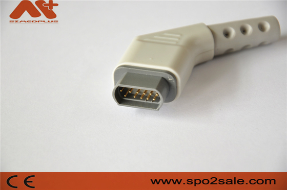 кабель мульти-места ECG Draeger соединителя 16pin ECG совместимый с серым цветом