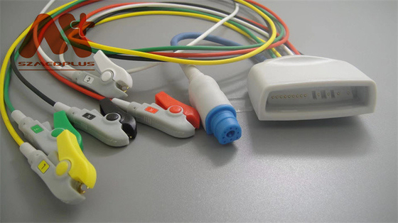Хватальщик Spo2 Philips 989803171851 руководства кабеля 5 Holter телеметрии ECG