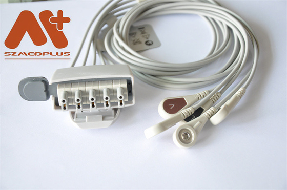 Подводящие провода телеметрии CFS кабеля руководства ECG M2592A Philips 5 для терпеливого монитора