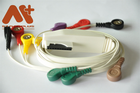IEC кабеля руководства ECG Mortara 10 - 9293-017-50 для рекордера Holter