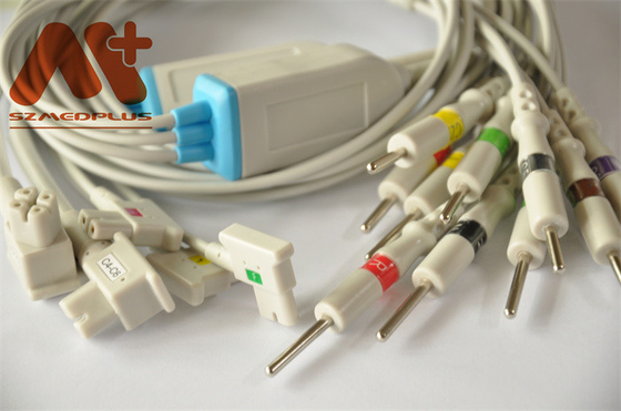 Philips TC30 Ecg привязывает 10 Leadwire TC50 TC 70 руководства EKG