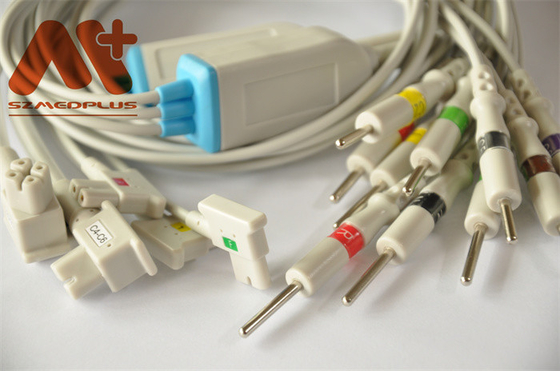 Philips TC30 Ecg привязывает 10 Leadwire TC50 TC 70 руководства EKG