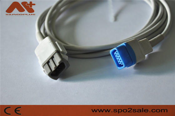 Кабель переходника SpO2 Ohmeda Trusat Datex совместимый - TS-M3