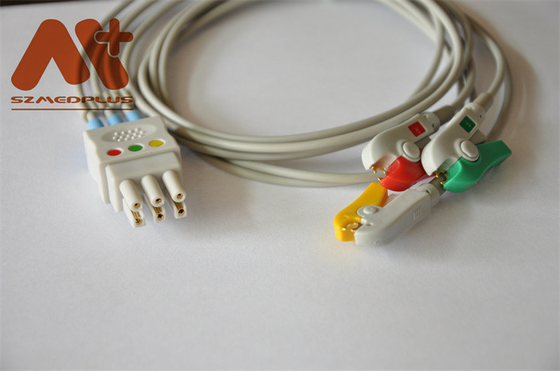 Leadwire зажима ECG руководства Ohmeda Datex совместимый 3 - 545315