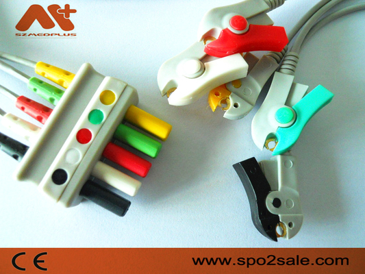 Leadwire руководства ECG Draeger совместимый 5 - MP03413