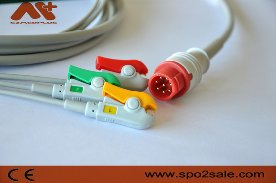 Bionet BM3, руководство 3 BM3VET совместимое Непосредственн-соединяет кабель ECG