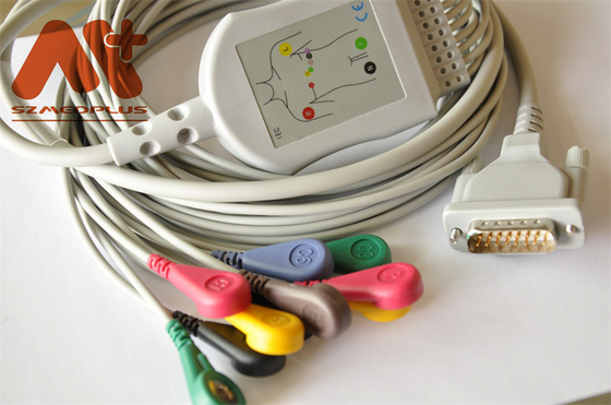 медицинский кабель электронного провода TPU для Electrocardiograph Mindray R12