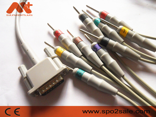 Доктор Ли 10 Свинцовый кабель ЭКГ для ЭКГ-120A / 310A / 310B ЭКГ-машины